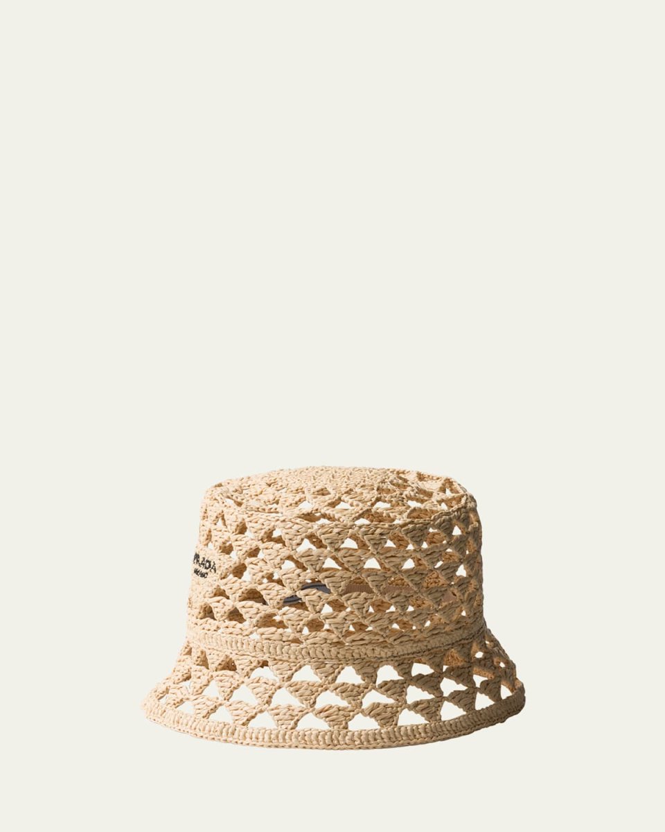 Triangle Cutout Bucket Hat